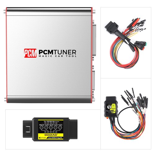 PCMtuner ECU Tuning Tool plus Godiag GT107 DSG Gearbox Data Read/Write Adapter Bundle Sale