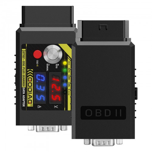GODIAG GT107+ DSG Plus Gearbox Data Adapter For DQ250, DQ200, VL381, VL300, DQ500, DL501, Benz, BMW Support Pcmtuner Kess V2 etc