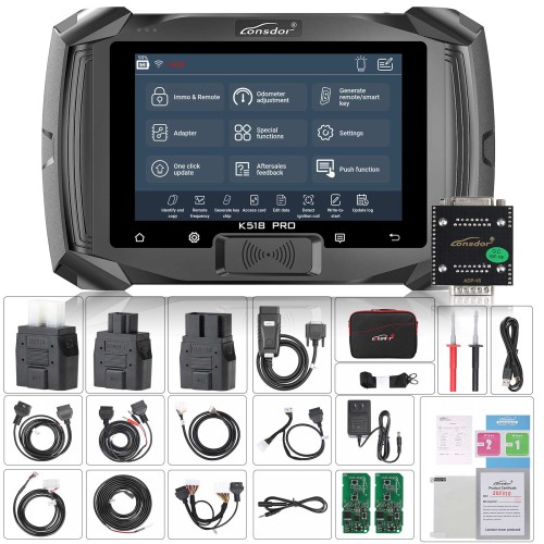 Lonsdor K518 PRO Full Configuration All-in-One Key Programmer Full Functions IMMO Matching Support Multi-language 2 Year Free Update